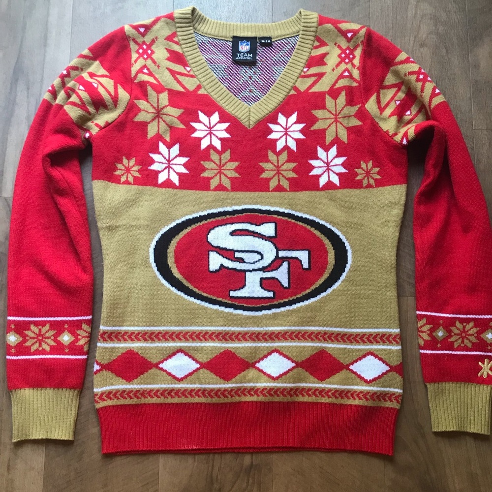 🎄🏈 SAN FRANCISCO 49’S CHRISTMAS SWEATER 🏈🎄